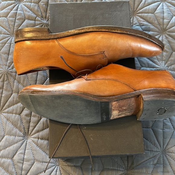 ALLEN EDMONDS Kenilworth Walnut Sz 12 B Mens Shoes Oxford Dress Business Casual - Picture 9 of 11